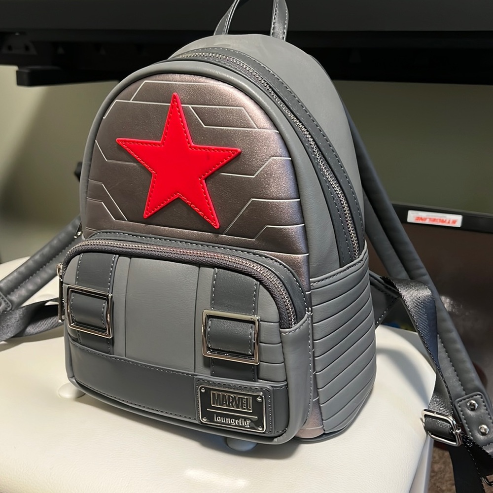 Loungefly Marvel Winter Soldier Mini-Backpack